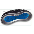 Calendar Alarm Clock W/ El Backlight & Thermometer